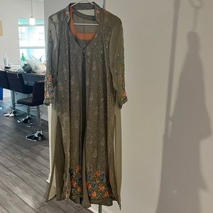 Woman’s indian dress and jacket